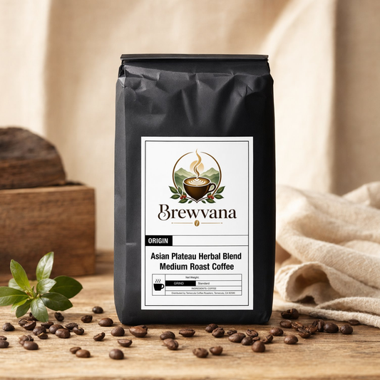 Asian Plateau Herbal Blend Medium Roast Coffee