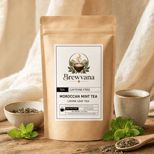 Caffeine-Free Moroccan Mint Tea - Brewvana