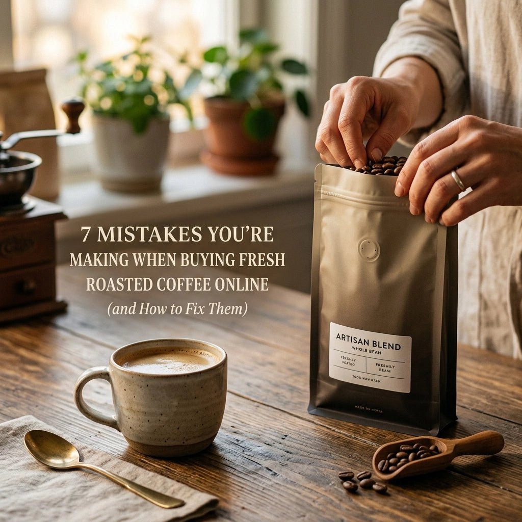 7 Mistakes You’re Making When Buying Fresh Roasted Coffee Online (and How to Fix Them) - Brewvana