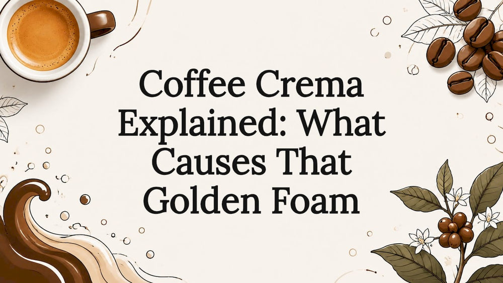 Coffee Crema Explained: What Causes That Golden Foam - Brewvana