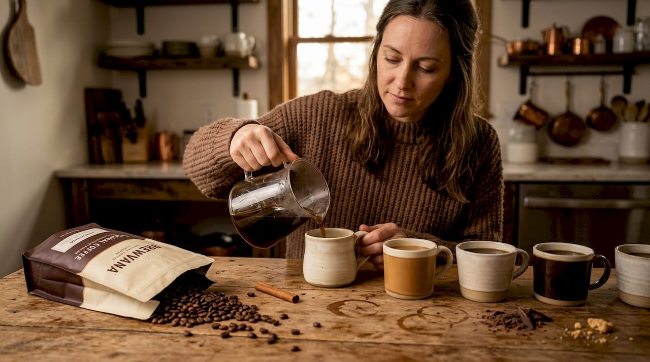 Gourmet flavored coffee: unique examples and taste tips - Brewvana
