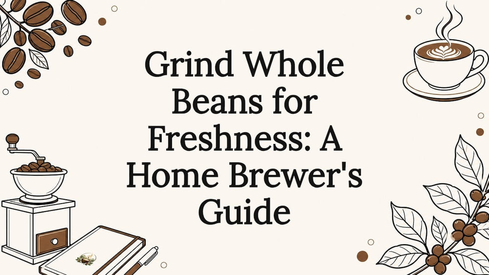 Grind Whole Beans for Freshness: A Home Brewer's Guide - Brewvana