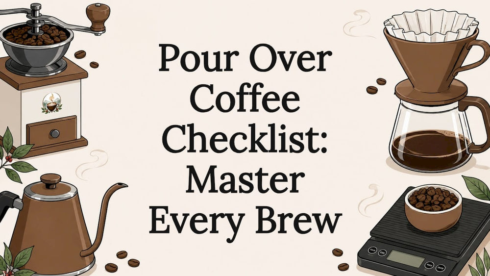 Pour Over Coffee Checklist: Master Every Brew - Brewvana