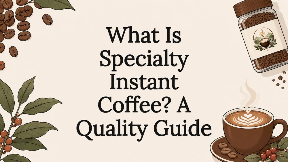 What Is Specialty Instant Coffee? A Quality Guide - Brewvana