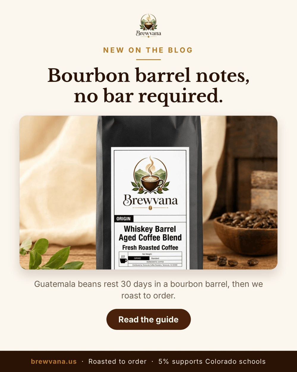 Whiskey Barrel Aged Coffee: What It Is, How It's Made & How to Brew It - Brewvana