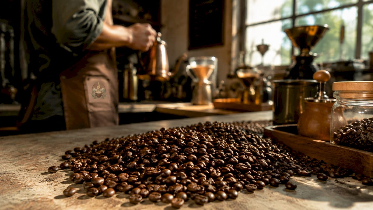 Why Coffee Beans Are Oily: Roast, Flavor, and Freshness - Brewvana