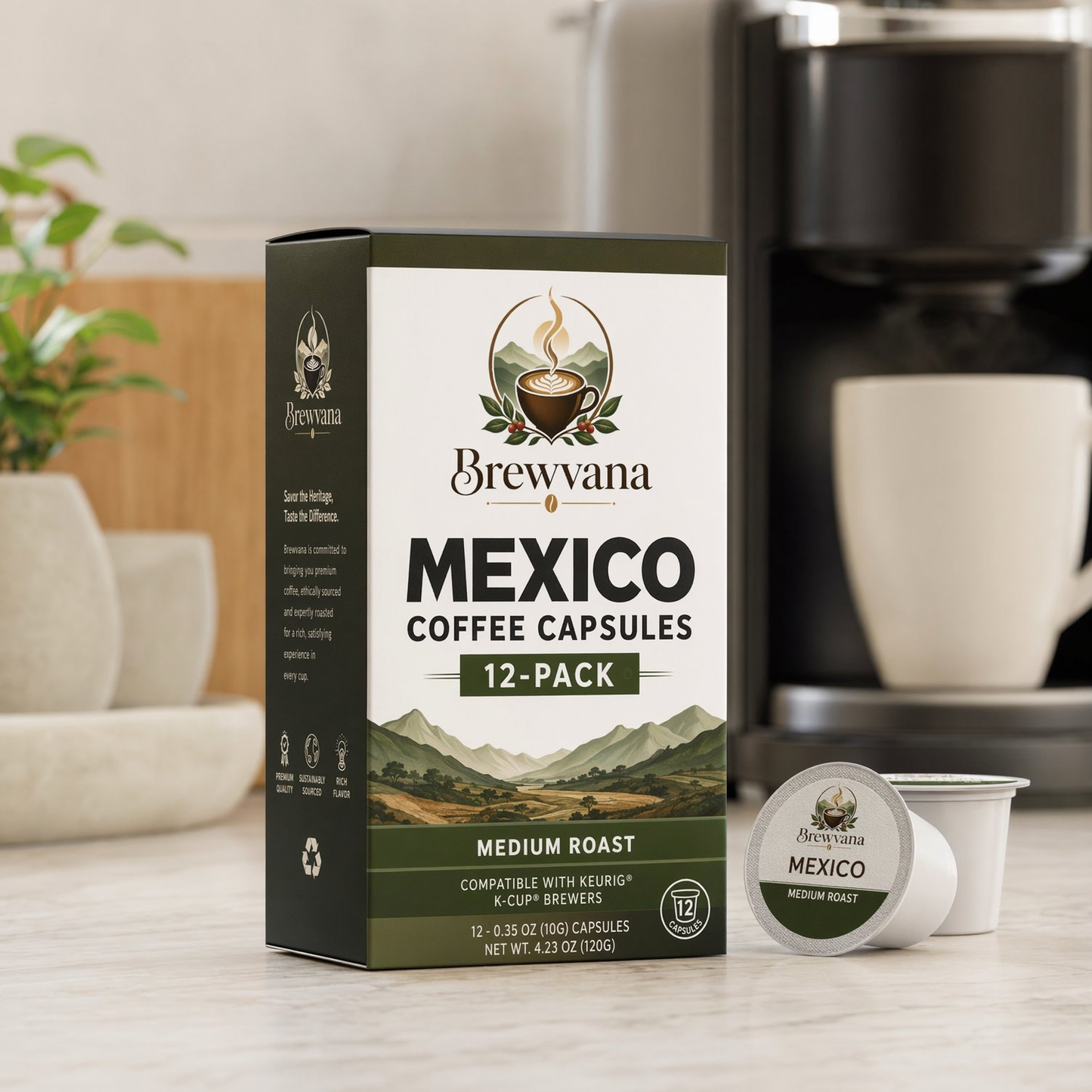 Mexico Coffee Capsules 12-Pack