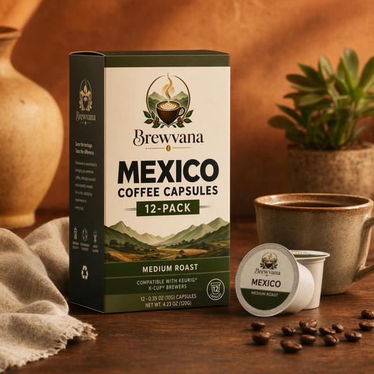 Mexico Coffee Capsules 12-Pack