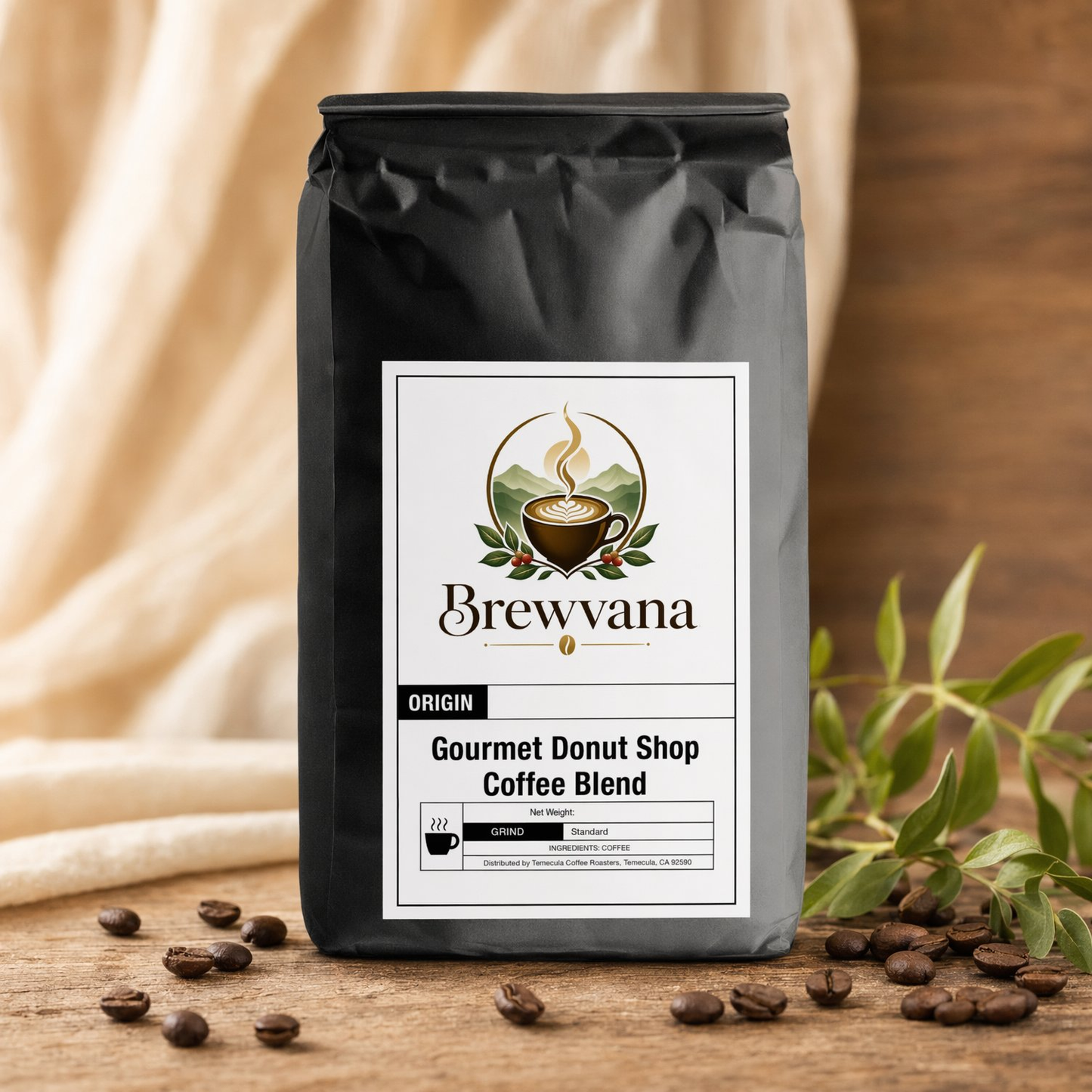 Gourmet Donut Shop Coffee Blend