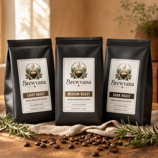6 Coffee Roast Sample Pack