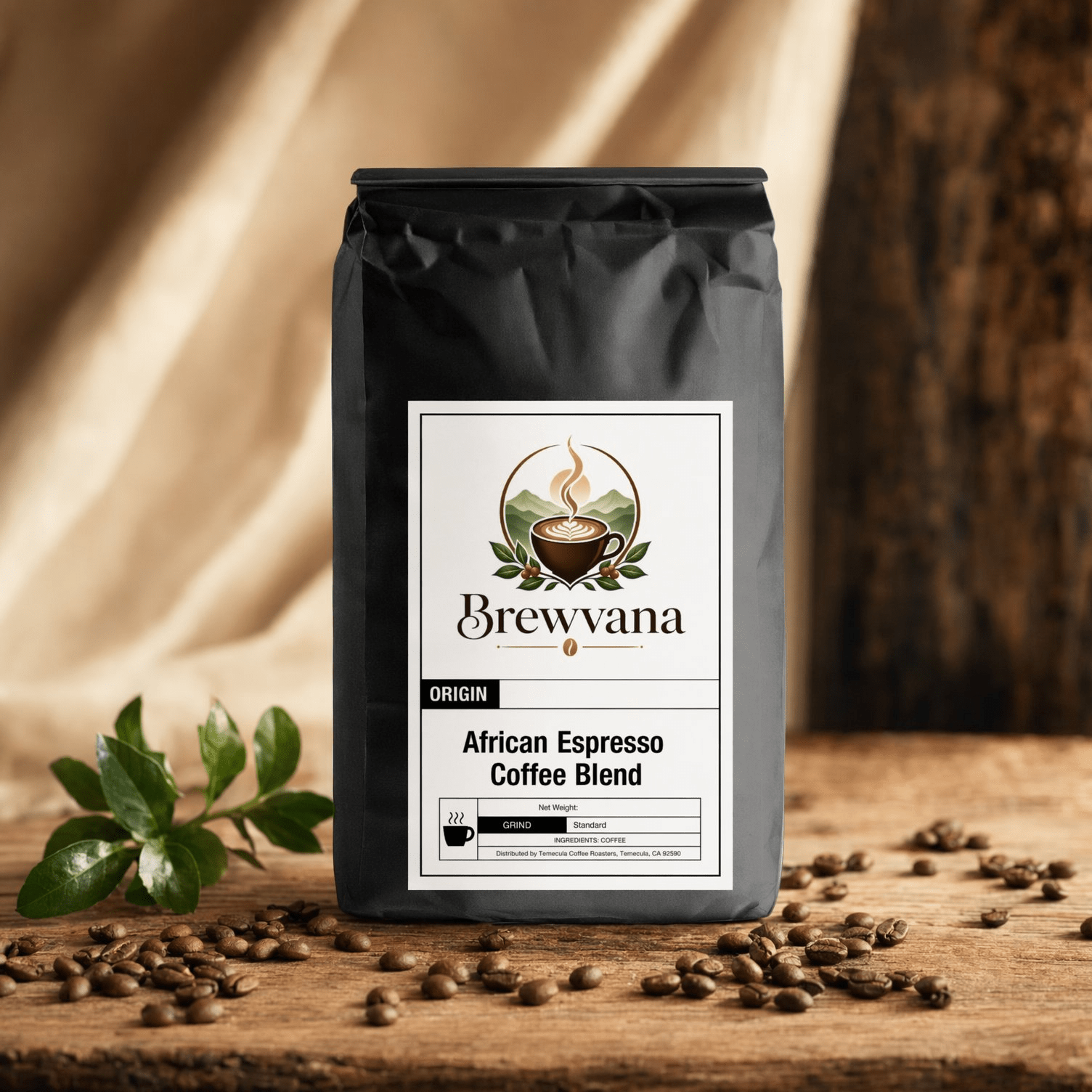 African Espresso Coffee Blend | Brewvana - Brewvana