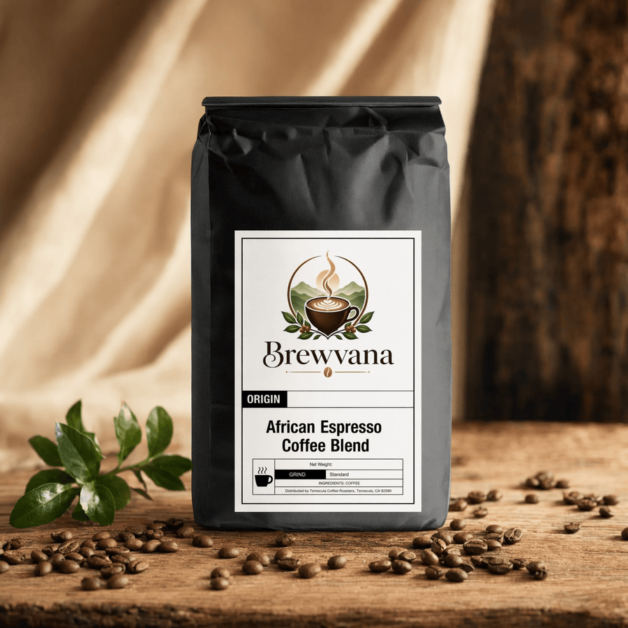 African Espresso Coffee Blend | Brewvana - Brewvana