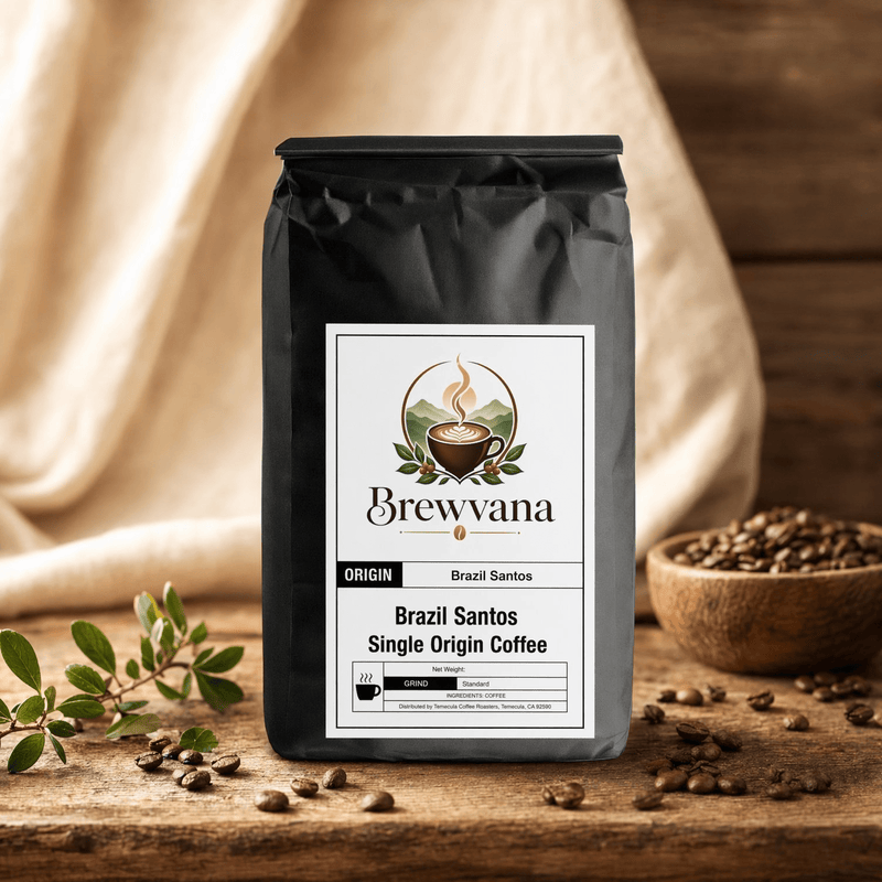 Brazil Santos Single Origin Coffee | Brewvana - Brewvana