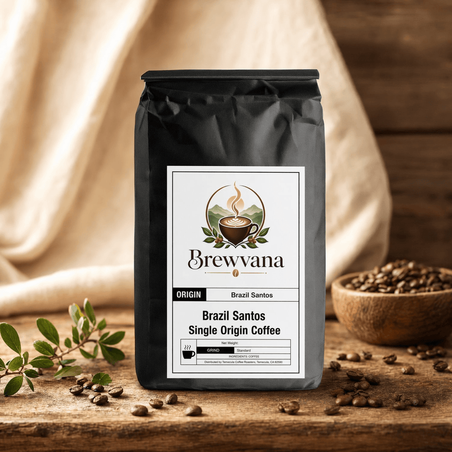 Brazil Santos Single Origin Coffee | Brewvana - Brewvana