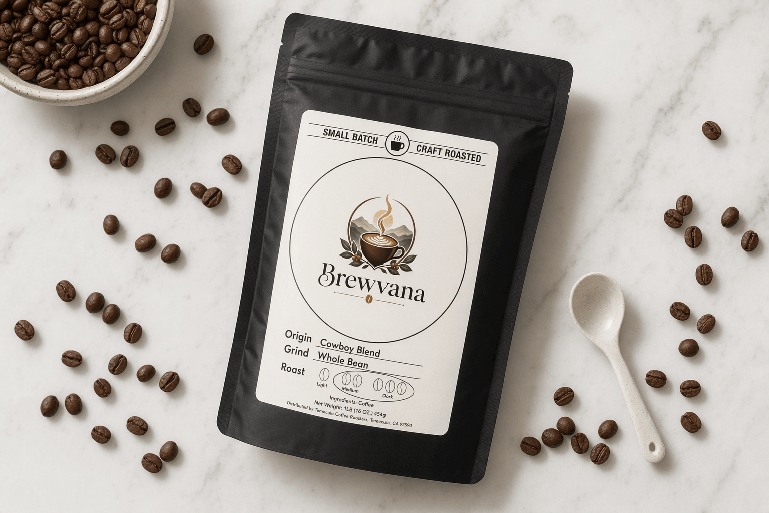 Breakfast Blend Medium Roast Coffee | Brewvana - Brewvana