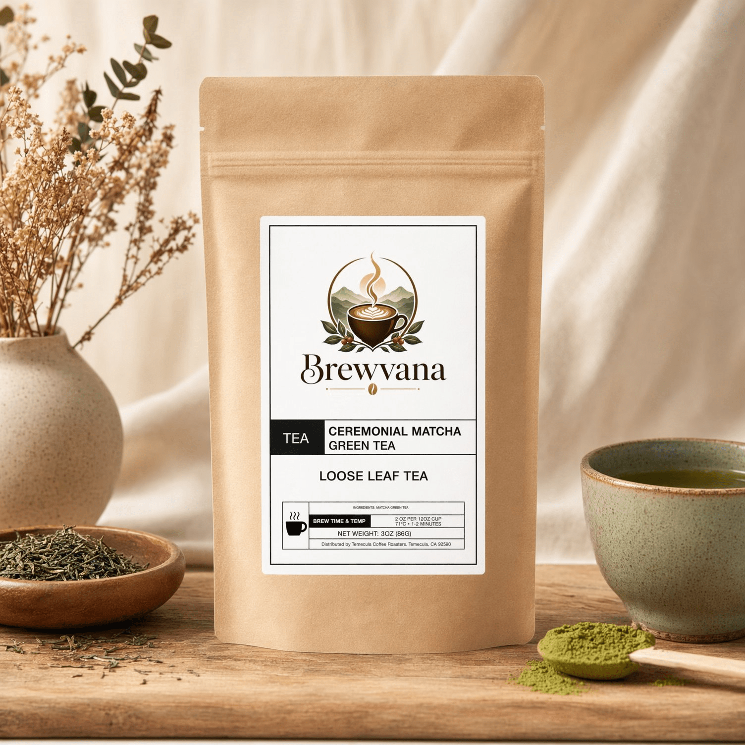 Ceremonial Matcha Green Tea | Brewvana - Brewvana