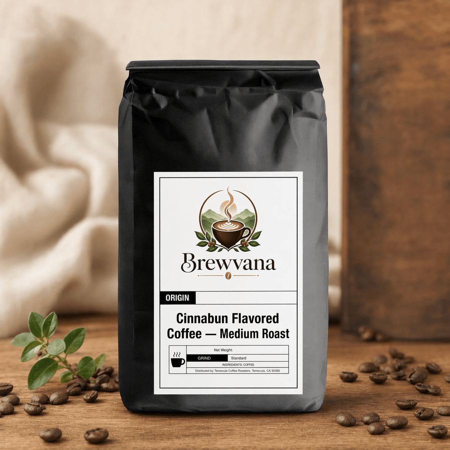 Cinnabun Flavored Coffee — Medium Roast | Brewvana - Brewvana