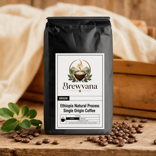 Ethiopia Natural Process Single Origin Coffee