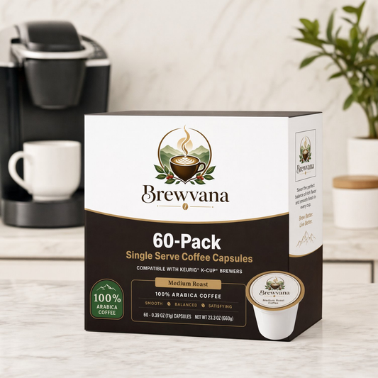 60-Pack Single Serve Coffee Capsules