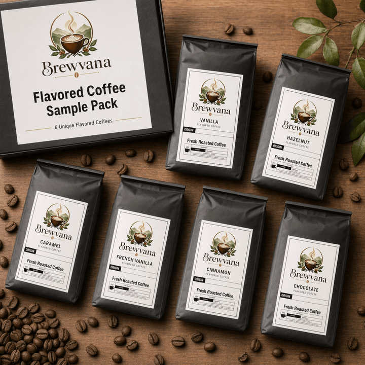 Flavored Coffee Sample Pack | Brewvana - Brewvana