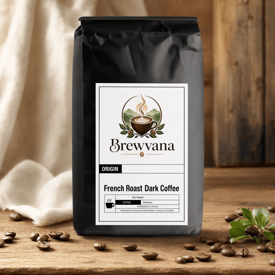 French Roast Dark Coffee - Brewvana