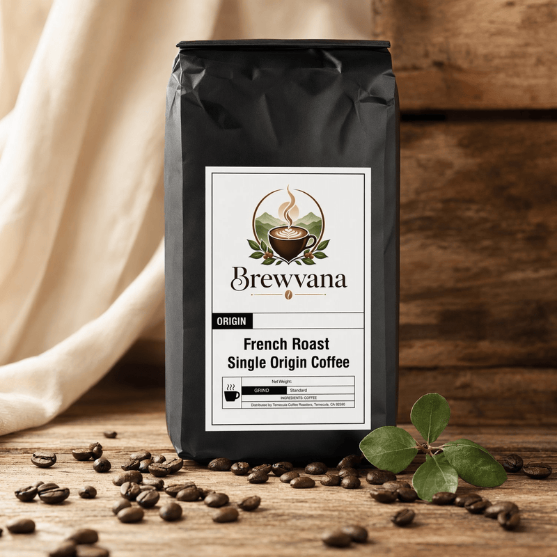 French Roast Single Origin Coffee | Brewvana - Brewvana