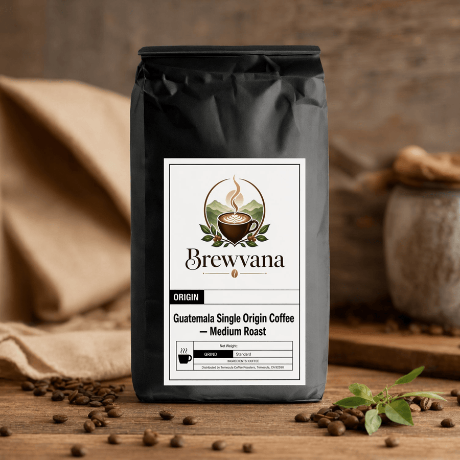 Guatemala Single Origin Coffee — Medium Roast | Brewvana - Brewvana