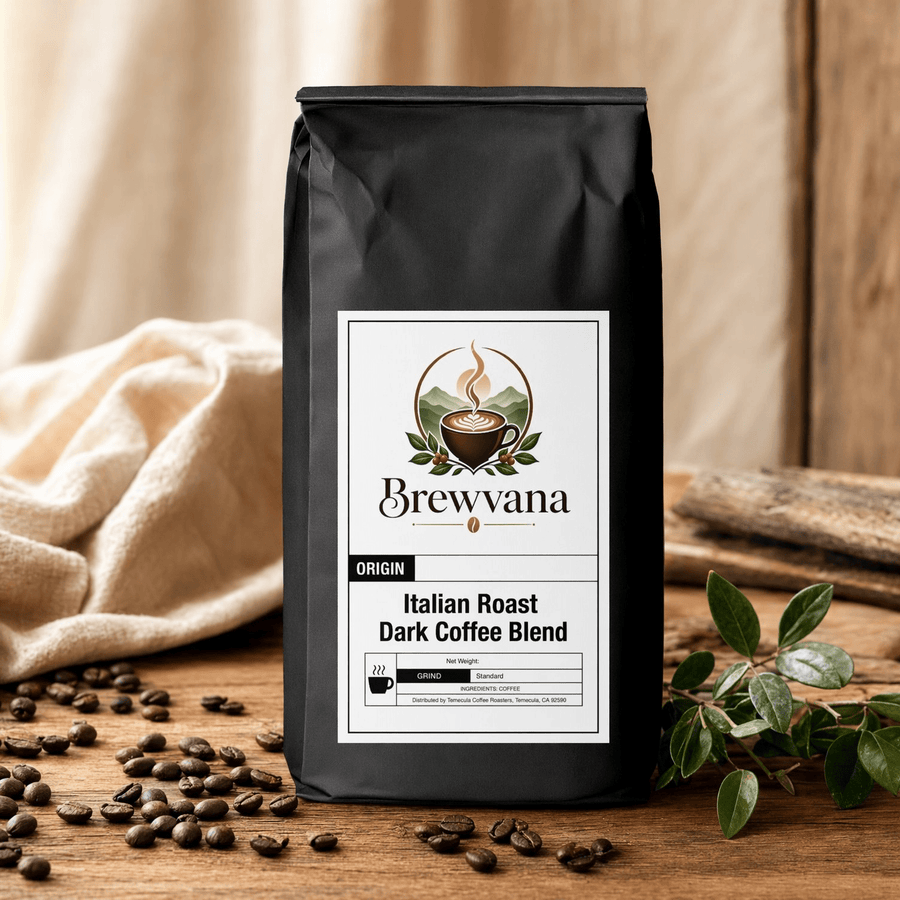 Italian Roast Dark Coffee Blend | Brewvana - Brewvana