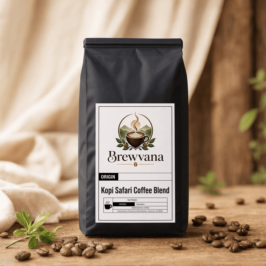 Kopi Safari Coffee Blend | Brewvana - Brewvana