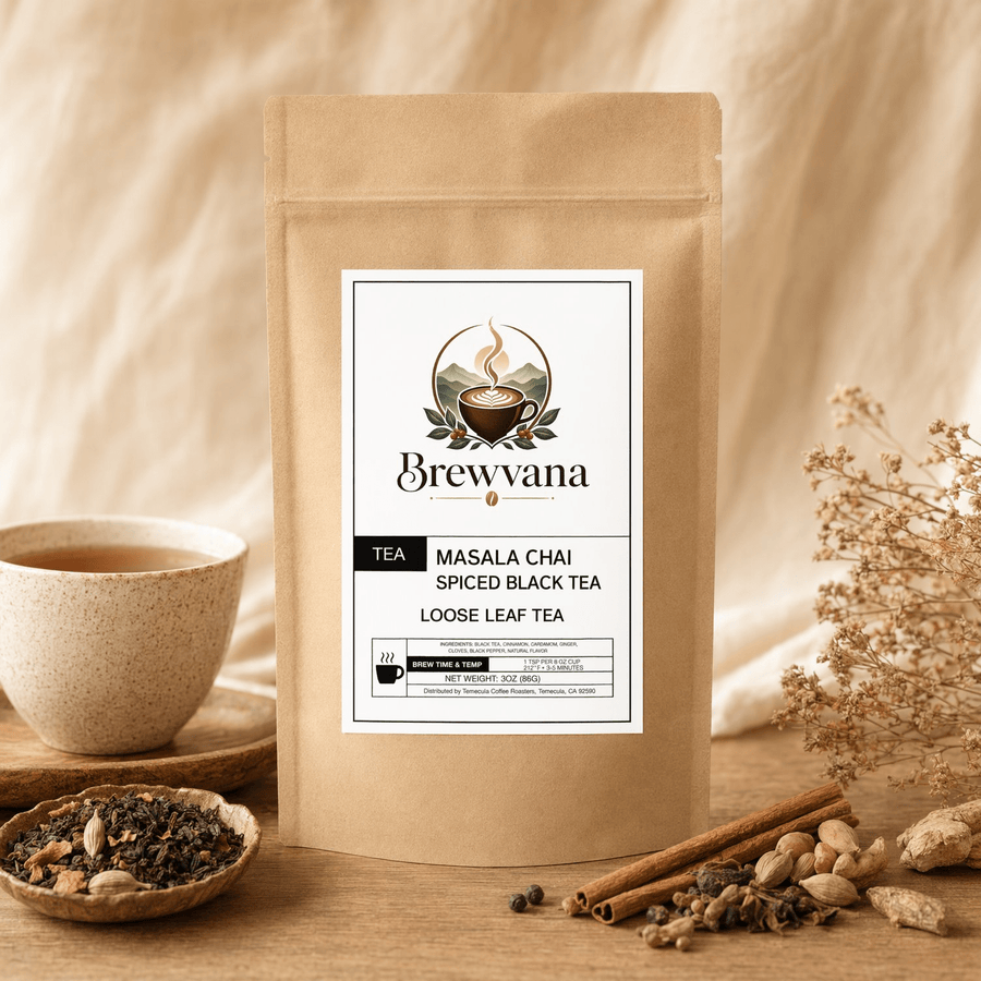 Masala Chai Spiced Black Tea - Brewvana
