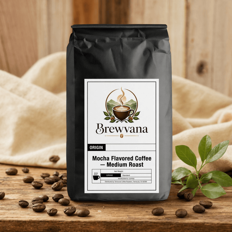 Mocha Flavored Coffee — Medium Roast | Brewvana - Brewvana