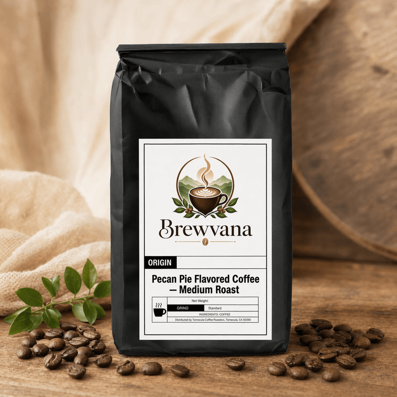 Pecan Pie Flavored Coffee — Medium Roast | Brewvana - Brewvana