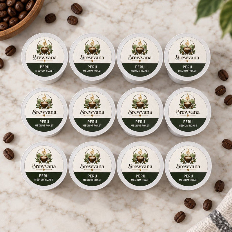 Peru Coffee Capsules 12-Pack (Wholesale) - Brewvana