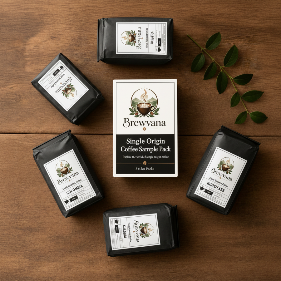 Single Origin Coffee Sample Pack | Brewvana - Brewvana