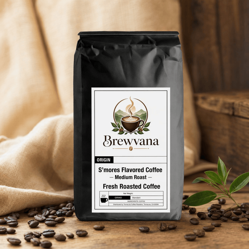 S'mores Flavored Coffee — Medium Roast | Brewvana - Brewvana