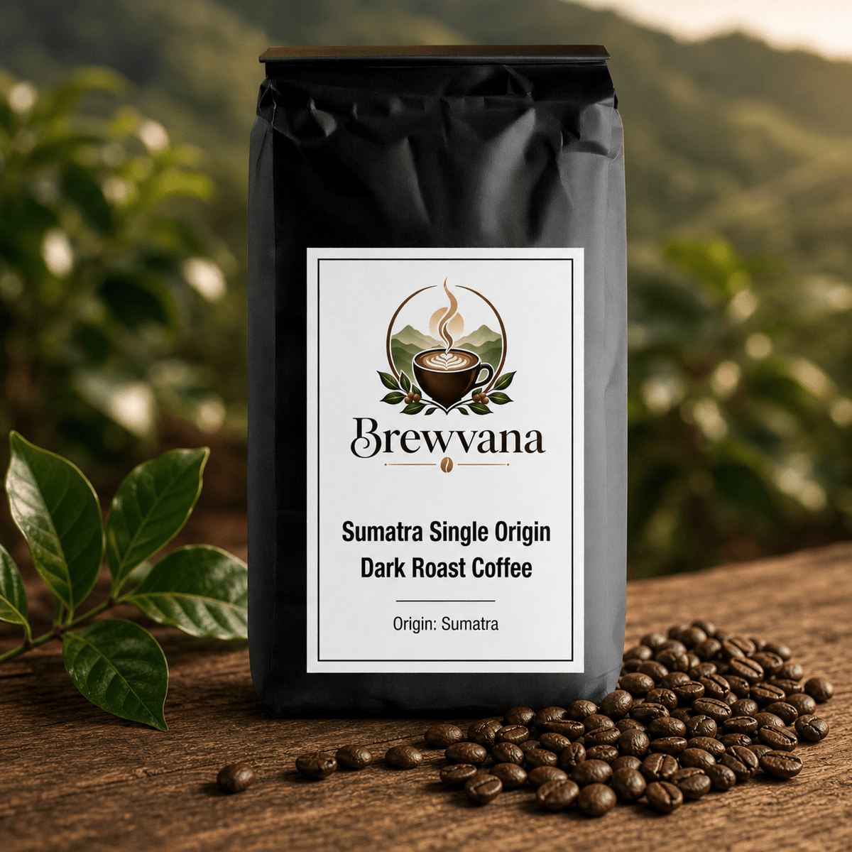 Sumatra Single Origin Dark Roast Coffee Beans