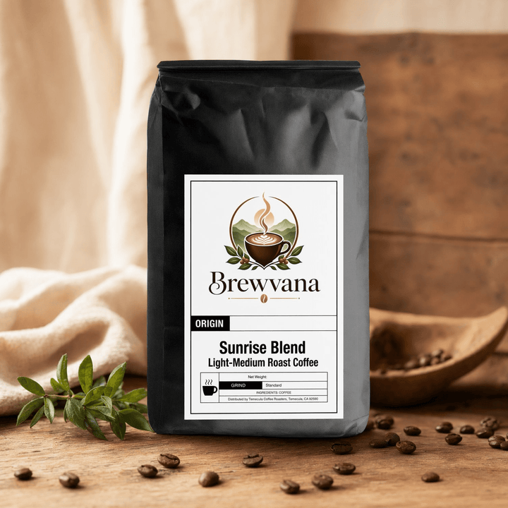 Sunrise Blend Light-Medium Roast Coffee - Brewvana