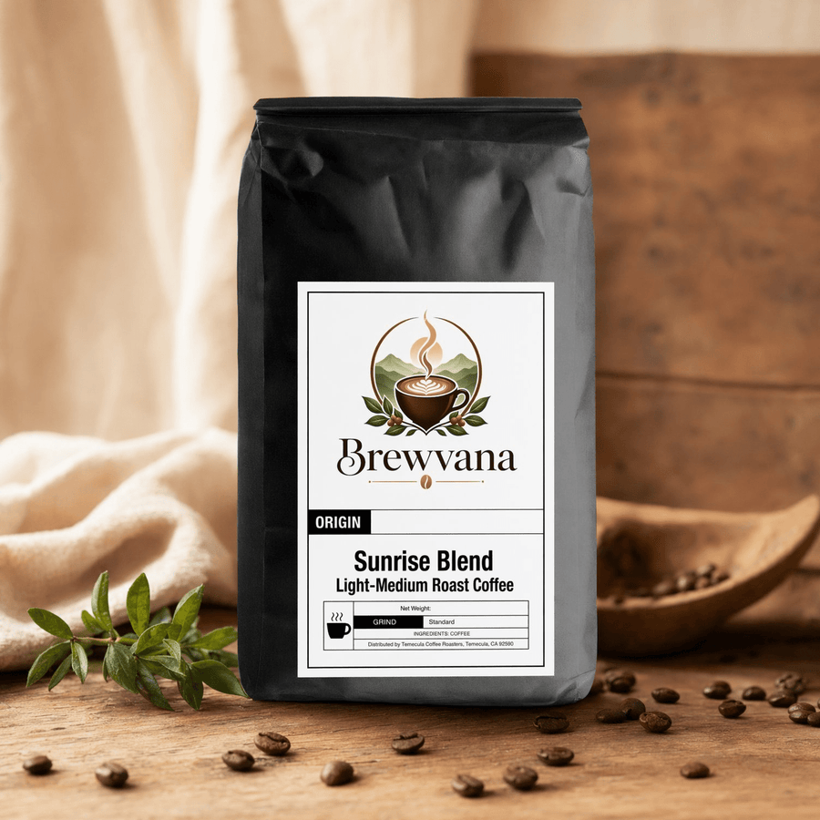 Sunrise Blend Light-Medium Roast Coffee - Brewvana