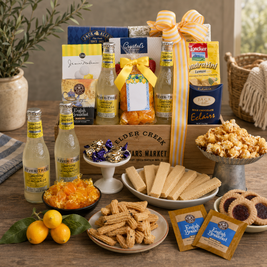 Sunshine is for Lemonade Summer Gift Basket - Brewvana