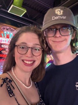 Kimberly with her son